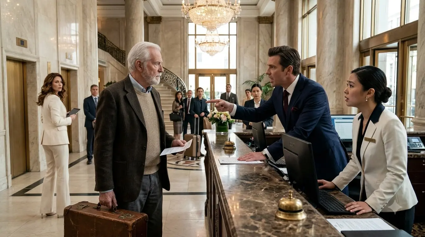 Hotel Manager Humiliated a Poor Guest — Unaware He Was the Billionaire Owner