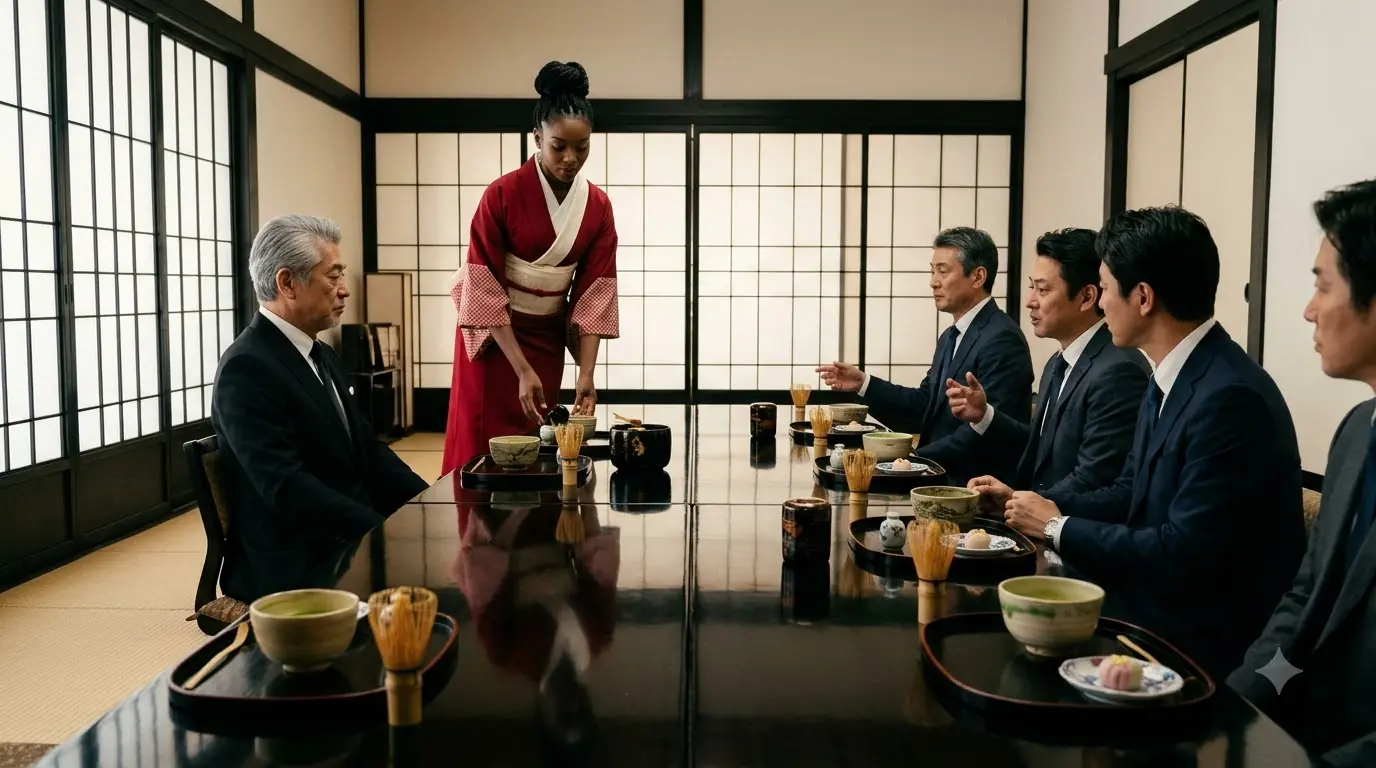 Japanese Billionaire Shames a Waitress at His Private Matcha Dinner — Then She Knocked the Tea Bowl From His Hand