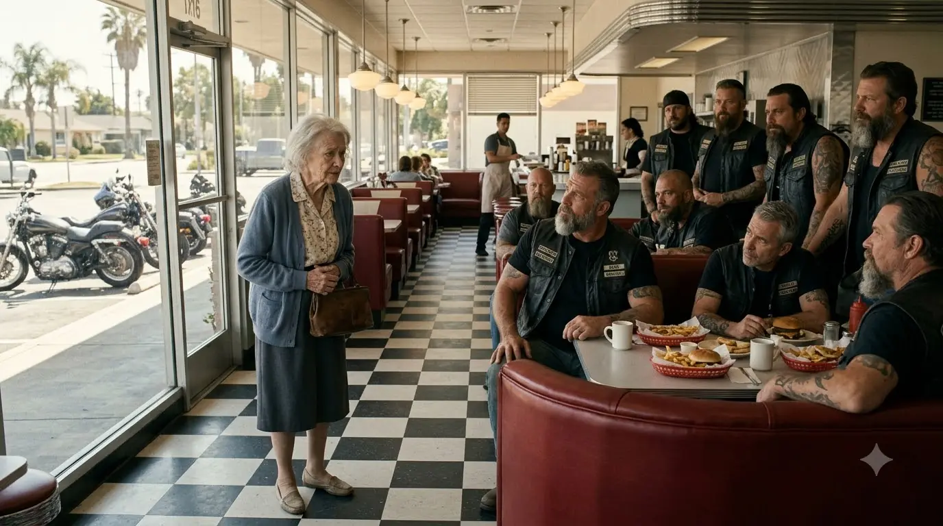 Elderly Woman Asks Hells Angels Biker for Help — 'My Caregiver Told Me to Stay Quiet'
