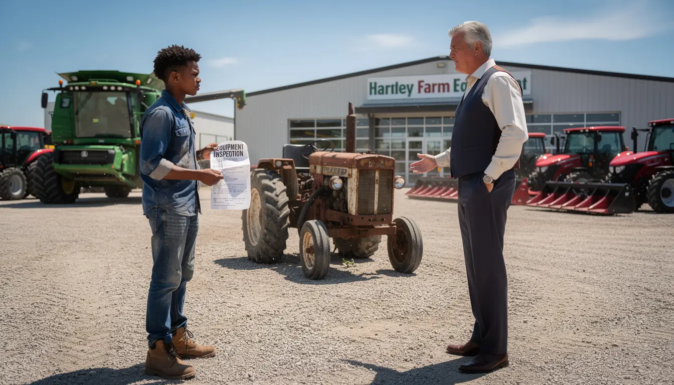 Greedy Dealer Refused to Fix a Black Teen's Tractor — Then He Bought 15 Tractors to Save 2,000 Acres
