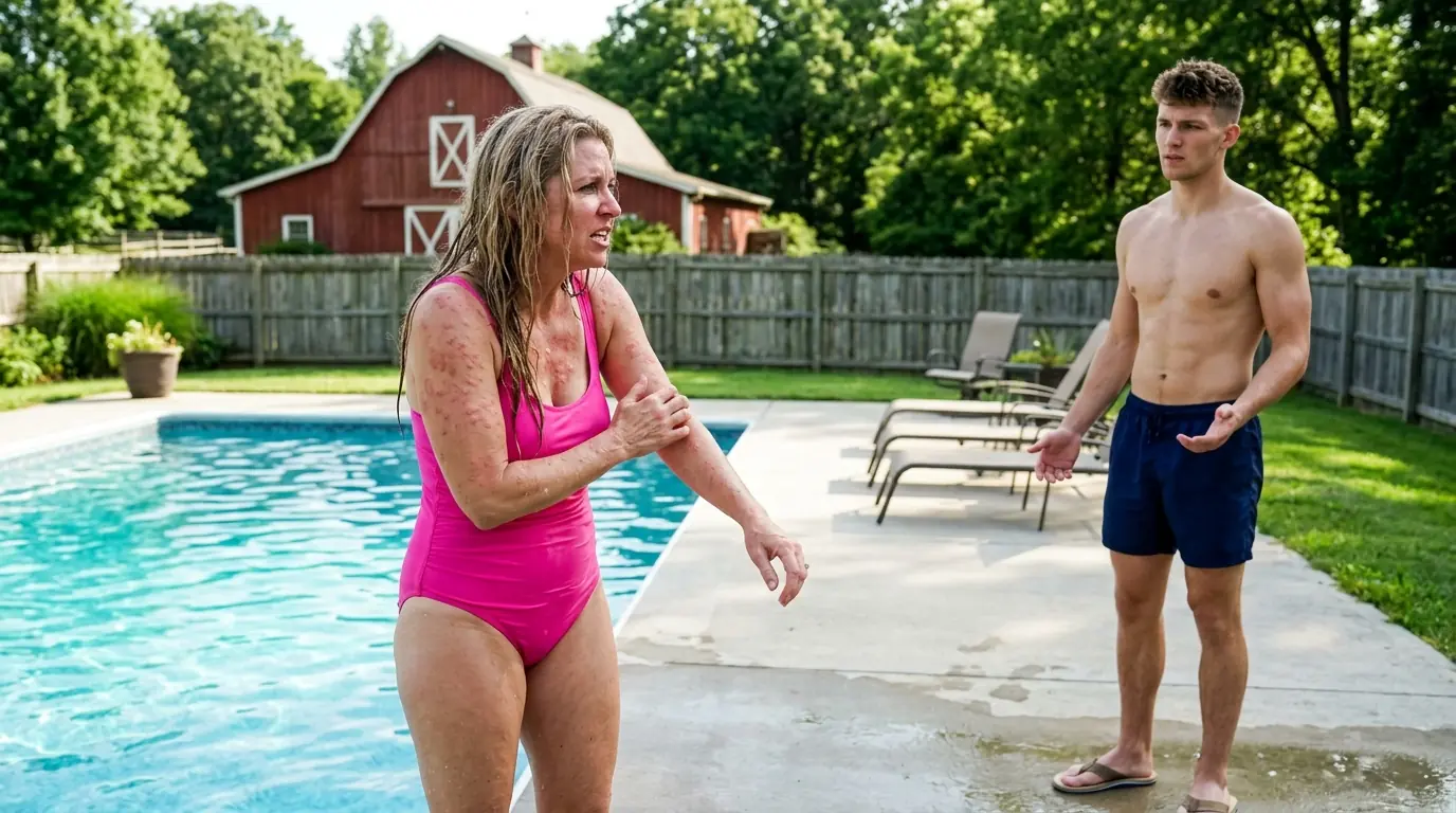 She Took Over His Private Swimming Pool — Then She Called the Police When Everyone Began Screaming