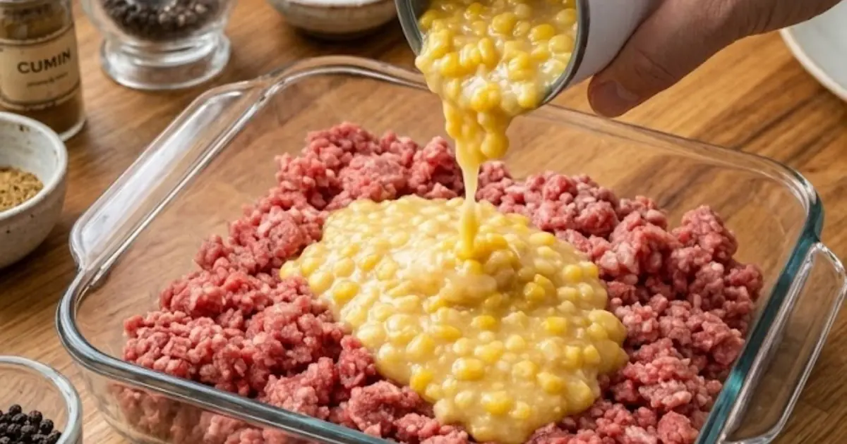 The 5-Ingredient Beef and Creamed Corn Casserole That Makes Weeknight Dinners Easier