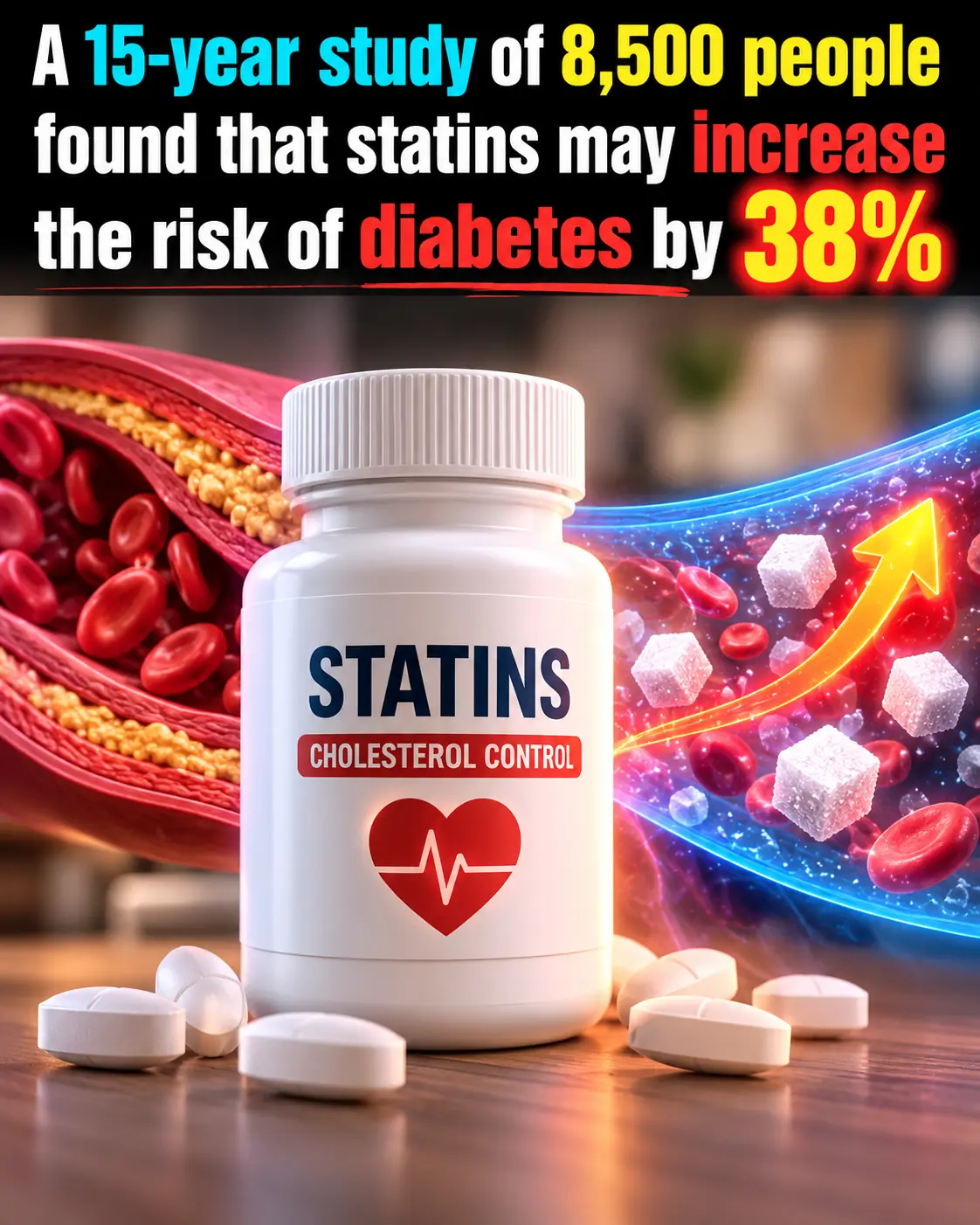 Statins and Type 2 Diabetes: What Long-Term Research Reveals About Blood Sugar, Heart Health, and Reducing Your Risk
