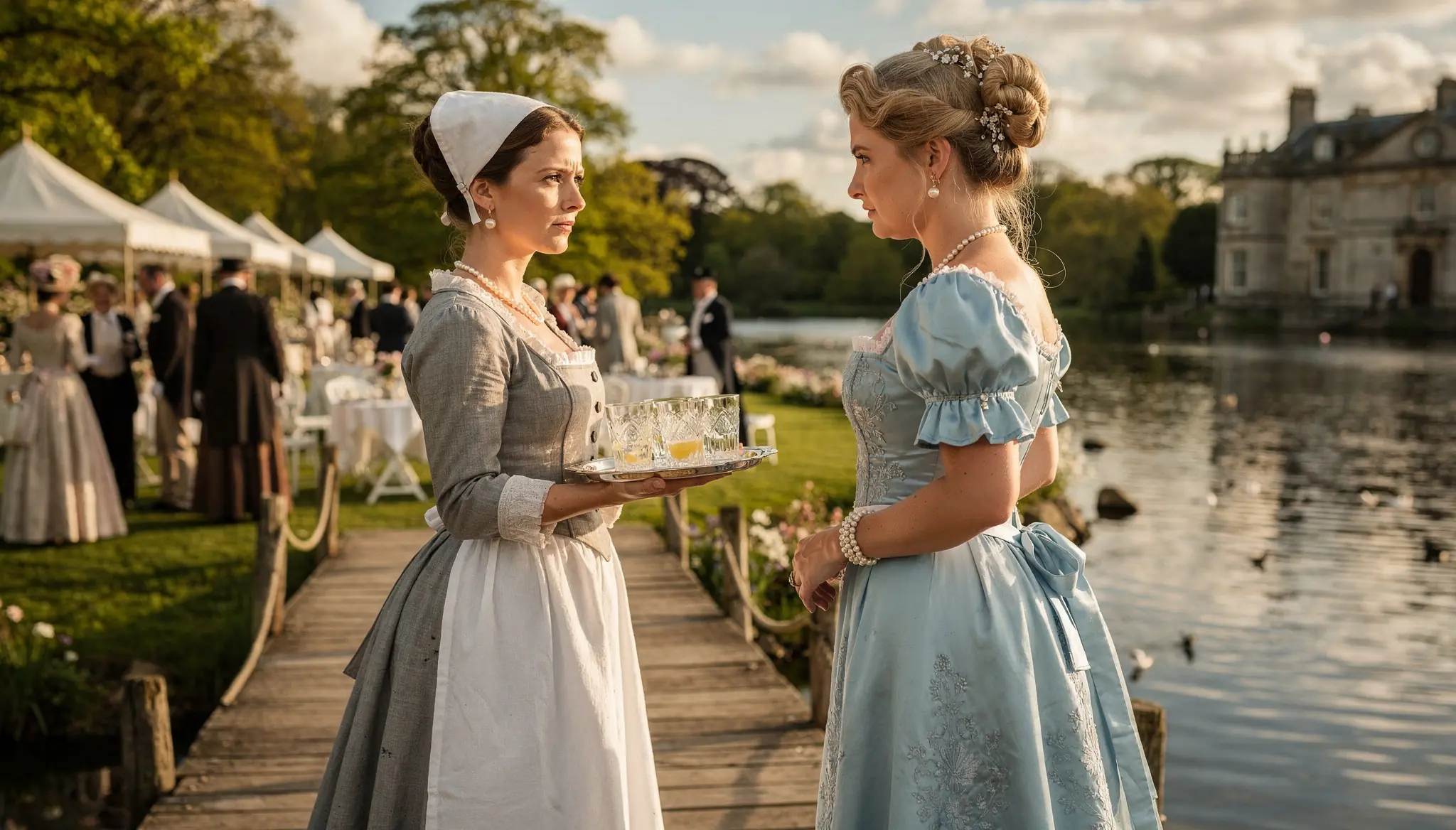The Duke’s Guests Laughed as the Maid Fell Into the Lake — She Said, “I’ll Remember Every Face”