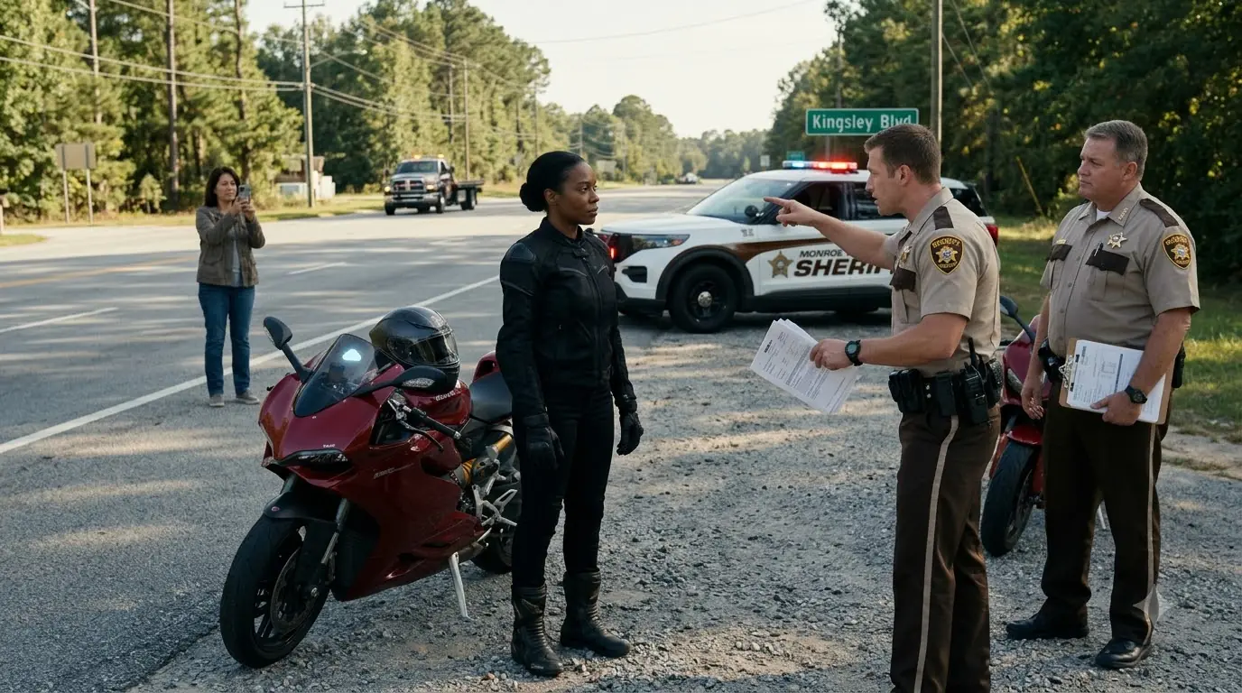 Two Cops Handcuffed a Girl Riding a Ducati Panigale V4 — Unaware Of Who She Was