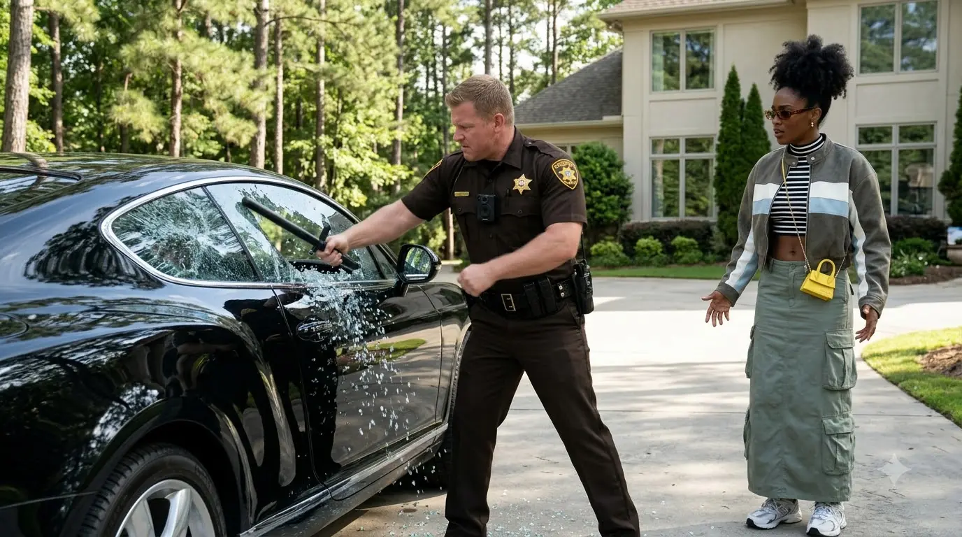 A Deputy Smashed Her Bentley in Broad Daylight — At Midnight, He Was Summoned to Headquarters