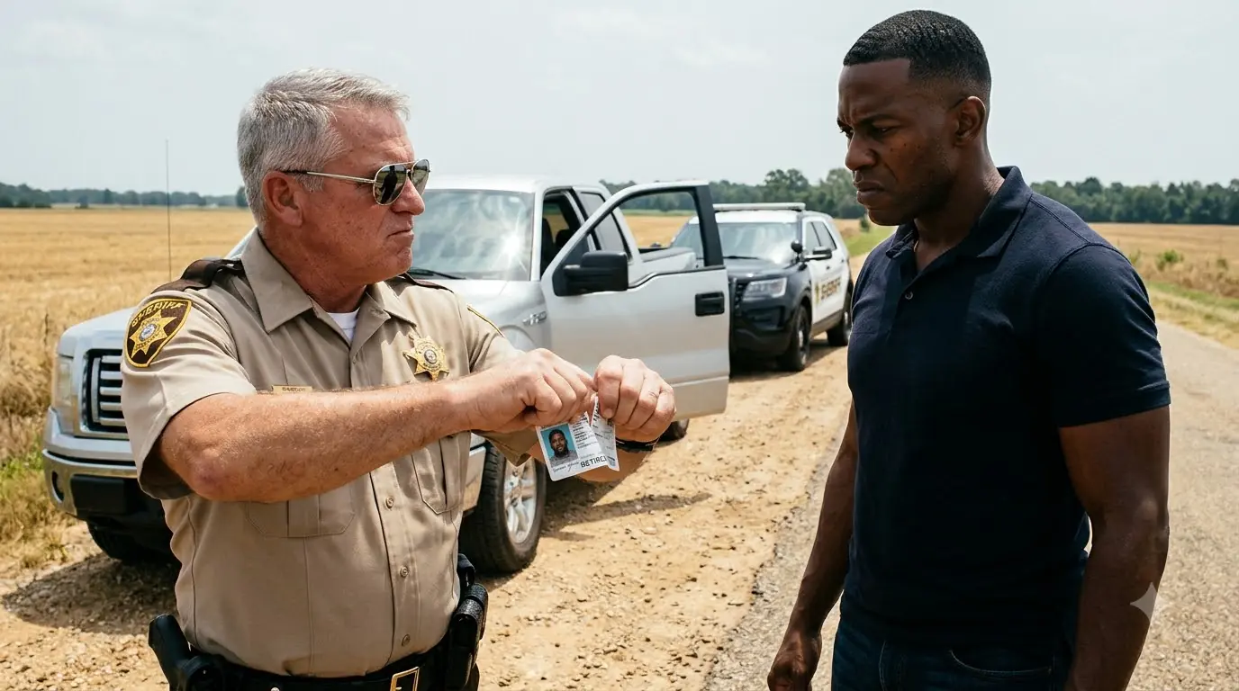 A Sheriff Tore Up a Special Man's ID — Then a Voice Came Through His Radio