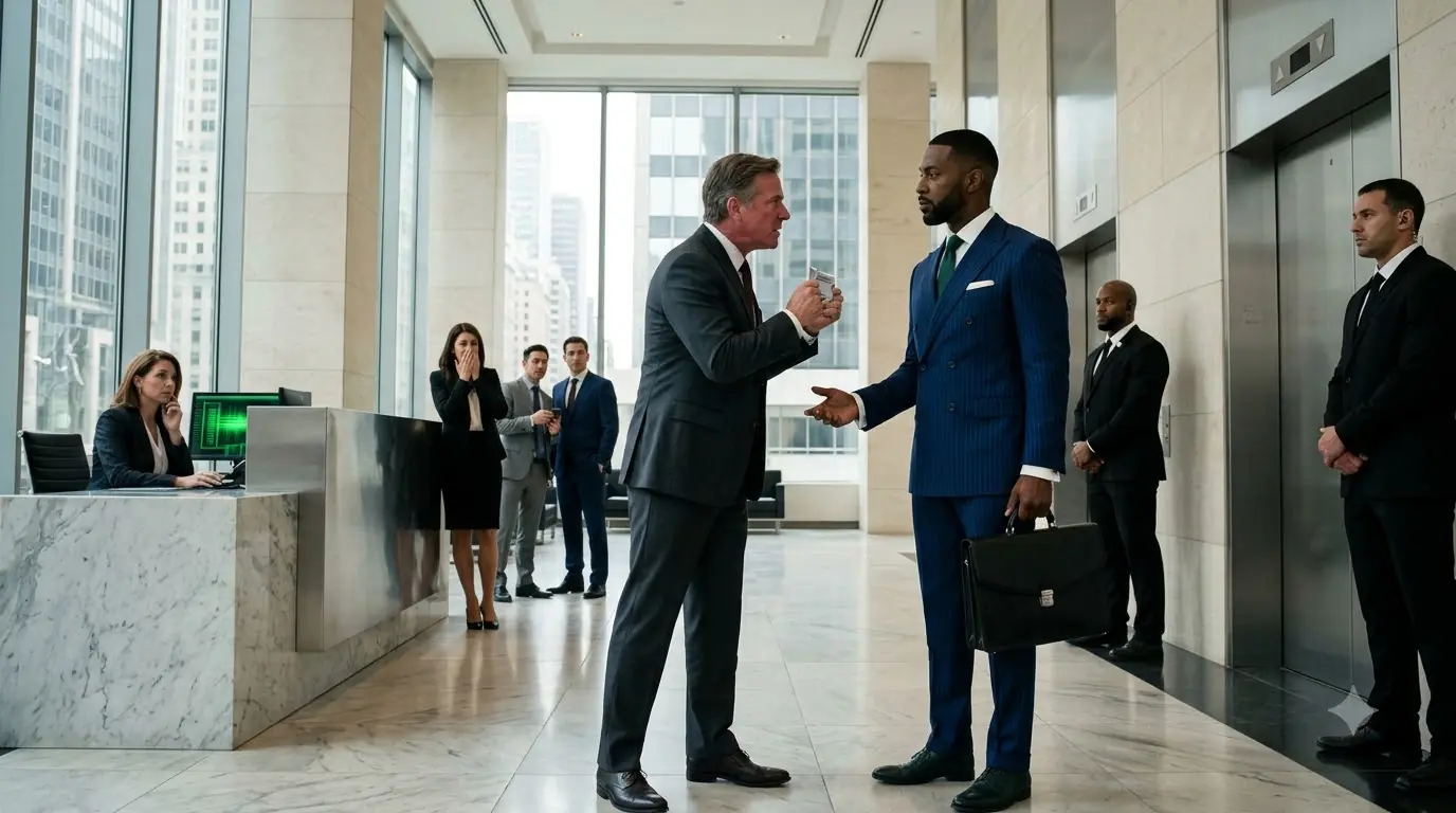 CEO Snapped Man's ID in Half — 5 Minutes Later, The Board Walked In Calling Him “Boss”