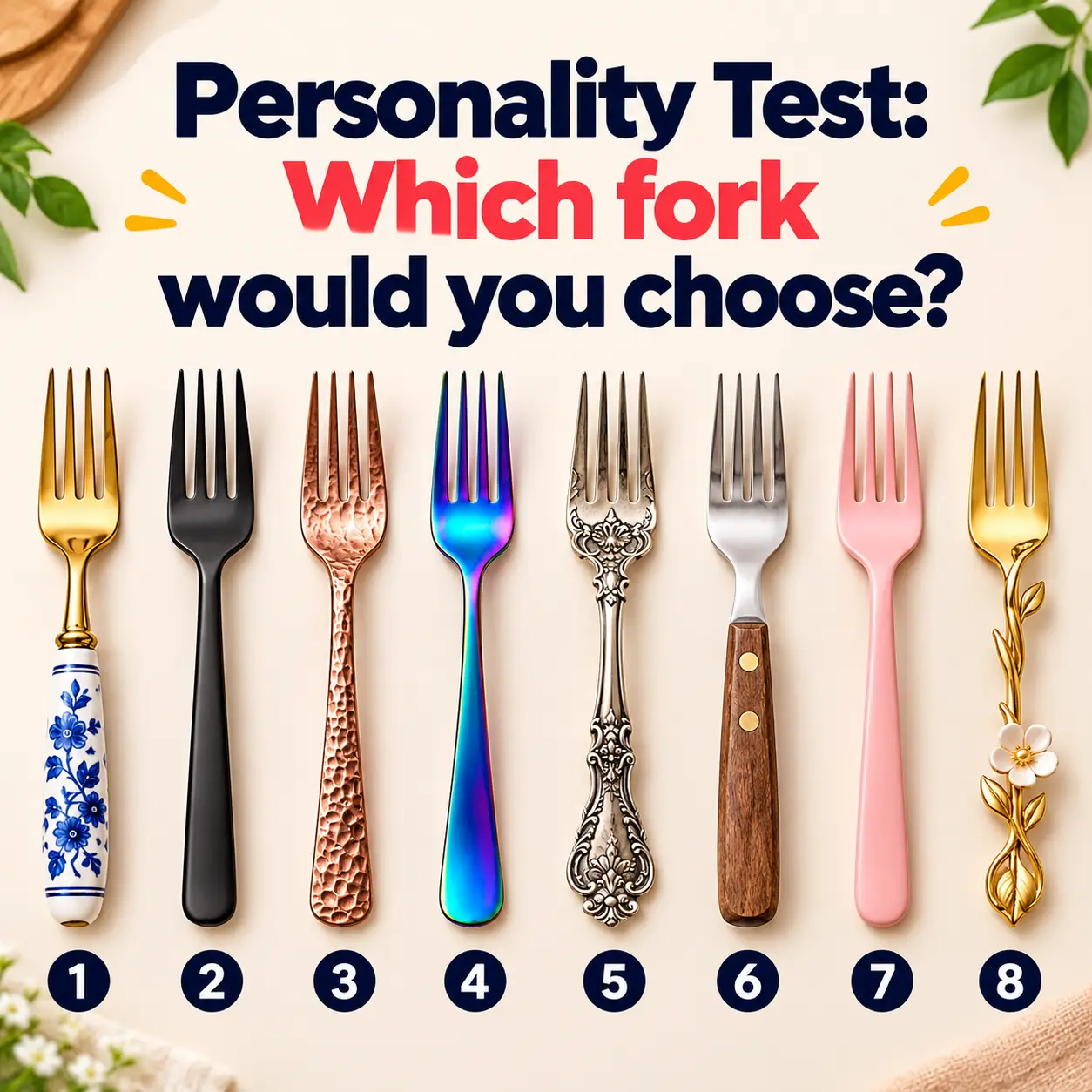 What Your Choice of Fork Says About Your Personality!