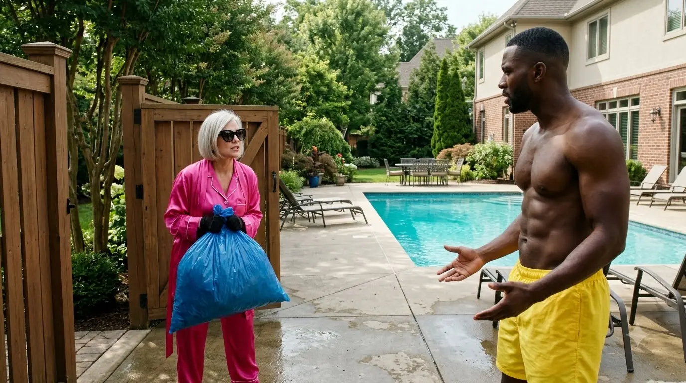 HOA President Dumped a Mystery Bag Into My Private Swimming Pool — Then Police Heard the Threat She Thought No One Recorded