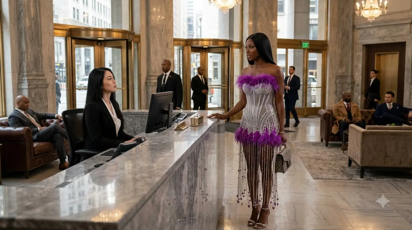 A Bank Receptionist Ordered a CEO Woman Out Over Her Dress — Then an $86 Million Alert Silenced the Lobby