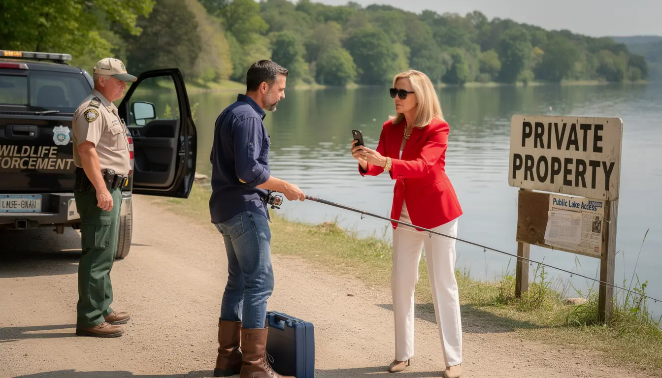 Karen Called Wildlife Officers to Arrest Me for Fishing — They Shook My Hand Instead