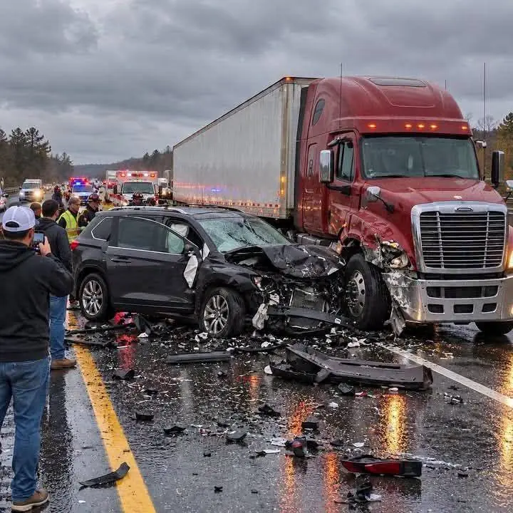 ‼URGENT: Serious accident creates great confusion…See more