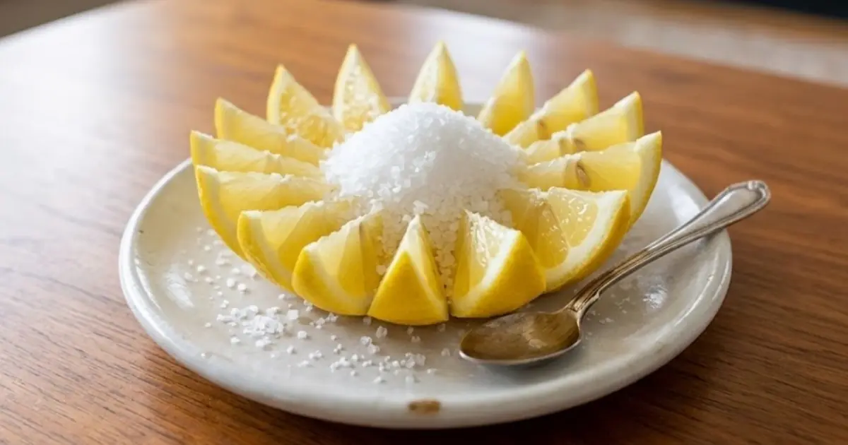 Put a Lemon and Salt on a Plate in the Middle of Your Room: 20 Traditional Household Uses Worth Knowing