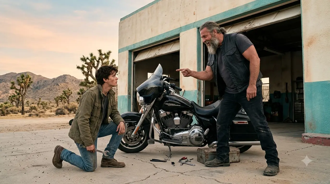 Runaway Teen Fixed a Biker’s Broken Bike With Scrap Metal — 247 Hells Angels Showed Up at His Door